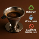 Coador com Filtro de Café Reutilizável - CoFilter