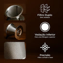 Coador com Filtro de Café Reutilizável - CoFilter