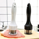 Transforme o preparo de suas carnes com o Amaciador de Carne InoxBeef! Feito em aço inox, é ideal para amaciar cortes duros de forma rápida e eficiente, deixando a carne macia e saborosa. Design moderno e resistente, perfeito para quem busca praticidade na cozinha.