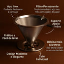 Coador com Filtro de Café Reutilizável - CoFilter