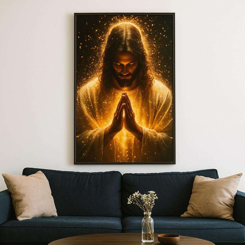 Quadro Decorativo Oração Divina