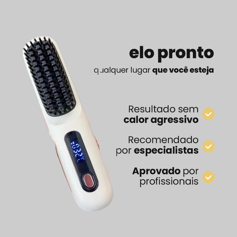 Escova Alisadora Portátil - BeautyMax Pro