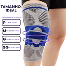 Joelheira Compressão Flexivel 3D Ortopedica Esportiva
