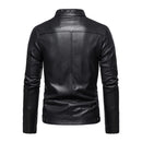 Jaqueta Masculina de Couro Slim