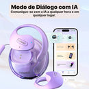 Fone Tradutor Miniso X15 Pro Bluetooth 5.4 + 144 Idiomas