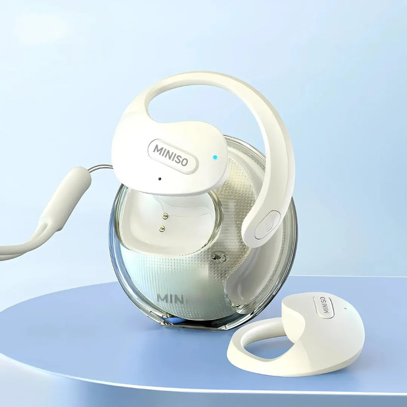 Fone Tradutor Miniso X15 Pro Bluetooth 5.4 + 144 Idiomas