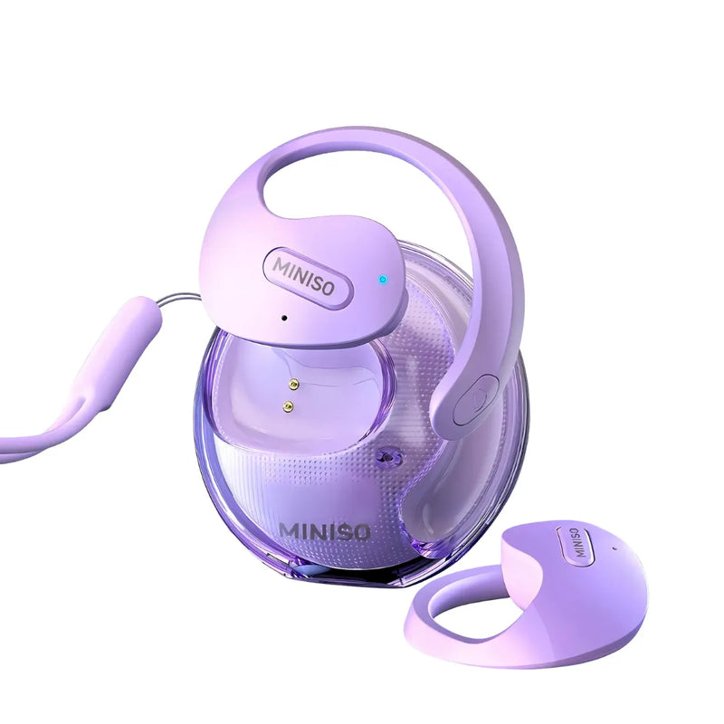 Fone Tradutor Miniso X15 Pro Bluetooth 5.4 + 144 Idiomas