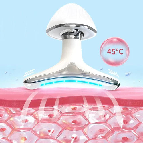 Massageador Facial com Fototerapia Anti-Rugas - GlowUp