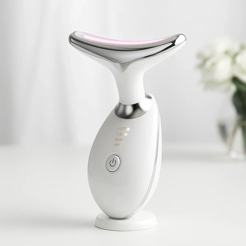 Massageador Facial com Fototerapia Anti-Rugas - GlowUp