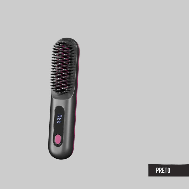 Escova Alisadora Portátil - BeautyMax Pro