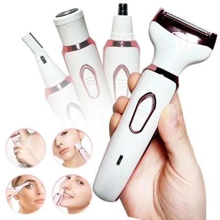 Depilador Eletrico 4 em 1  Dermaflex