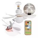 Ventilador de Teto com Luz com Controle Remoto