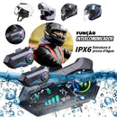 Fone de Ouvido para Capacete - Chamadas Mãos Livres